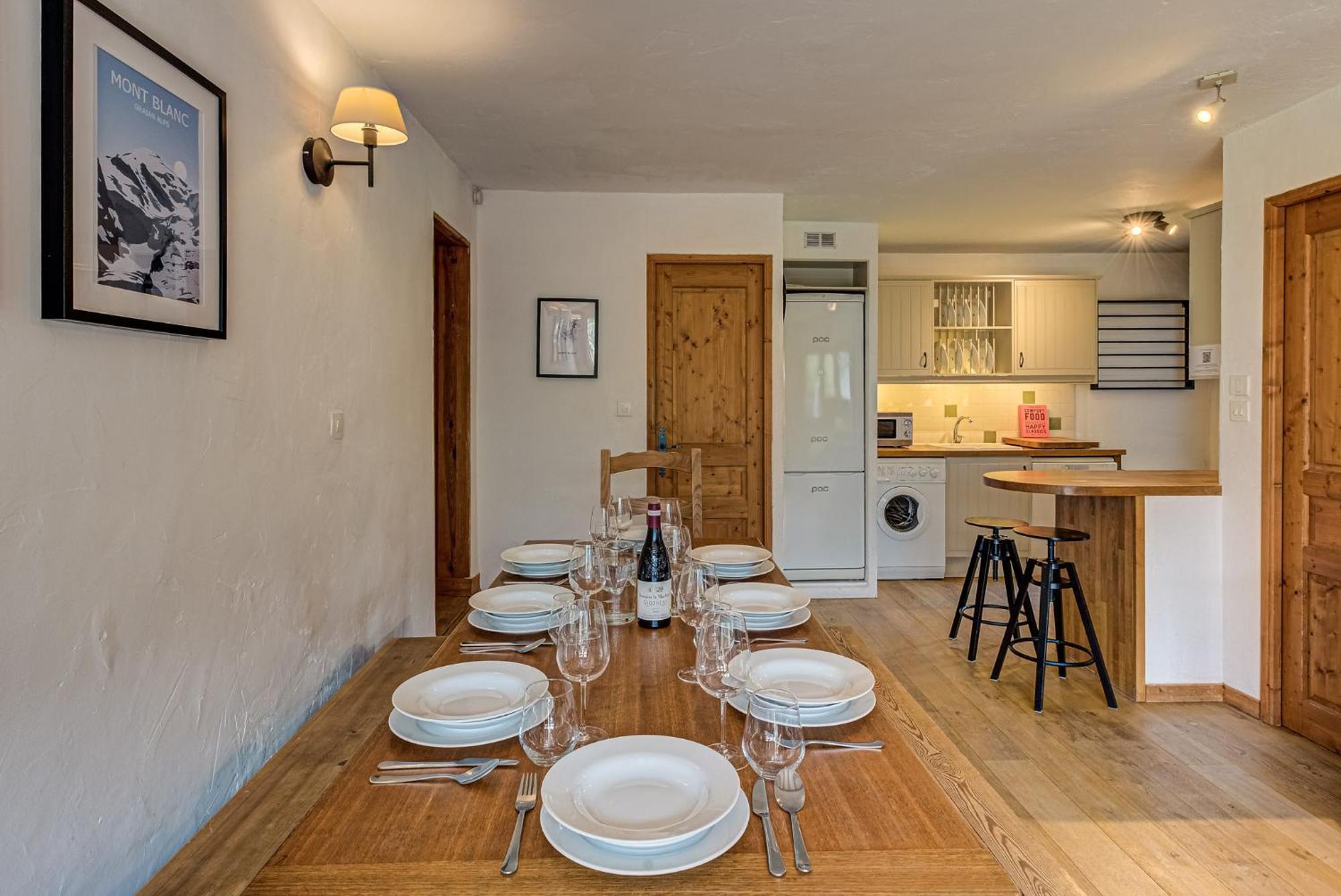 Apartment Chamouny - Alpes Travel - Chamonix - Sleeps 8 Exterior foto